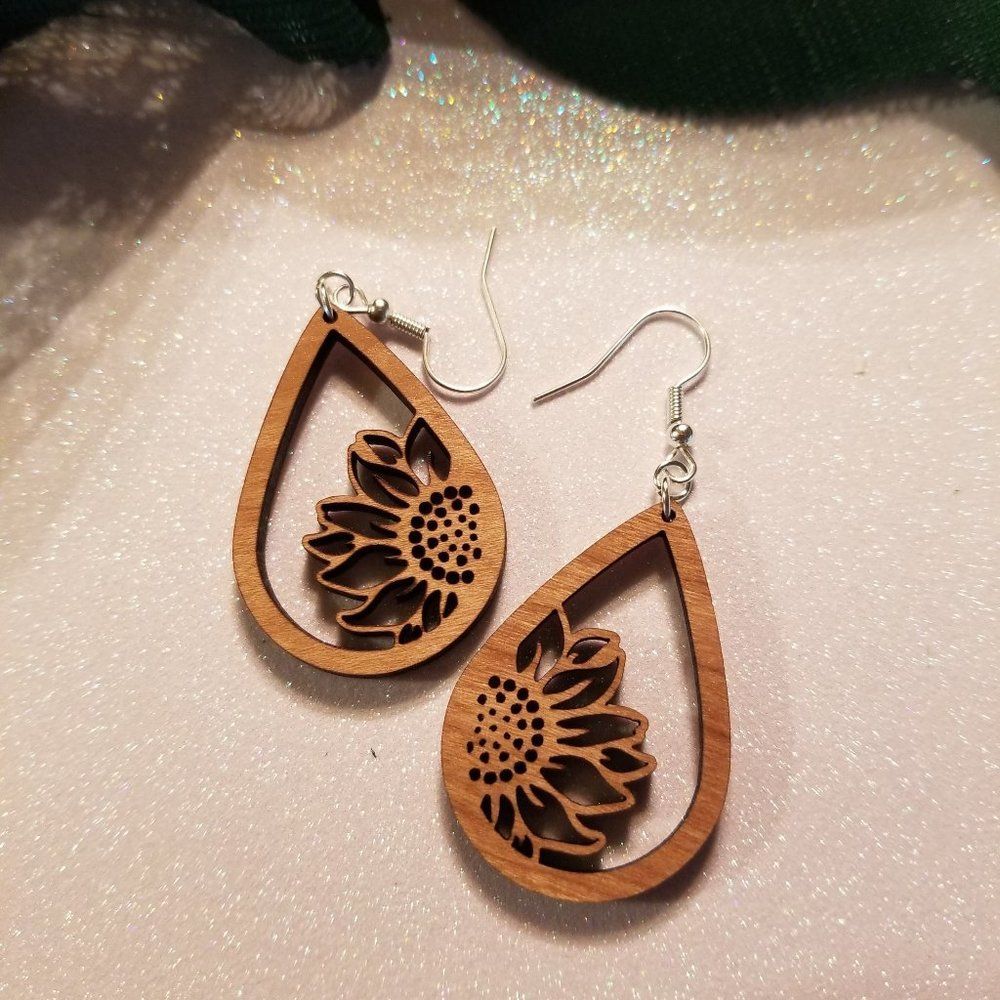 Sunflower Earrings